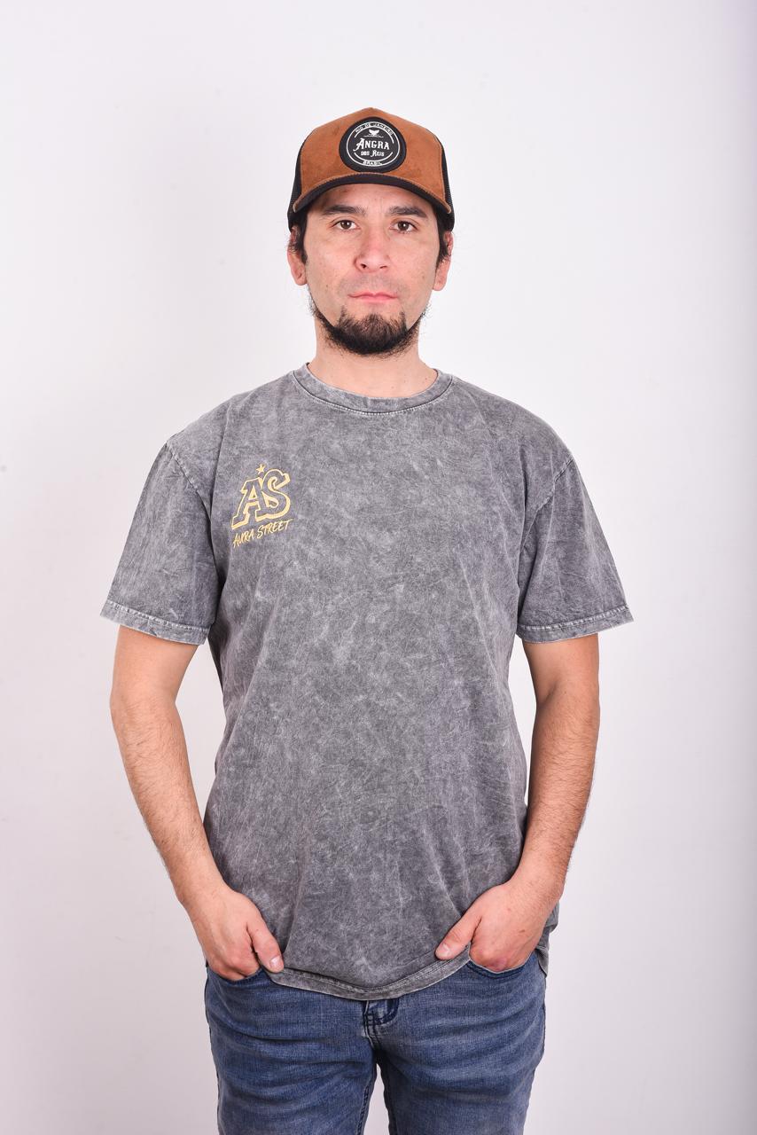 Polera Aura Street - Edición Vintage Grey Mineral