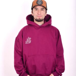 Polerón Hoodie Oversize Magenta - Aura Street