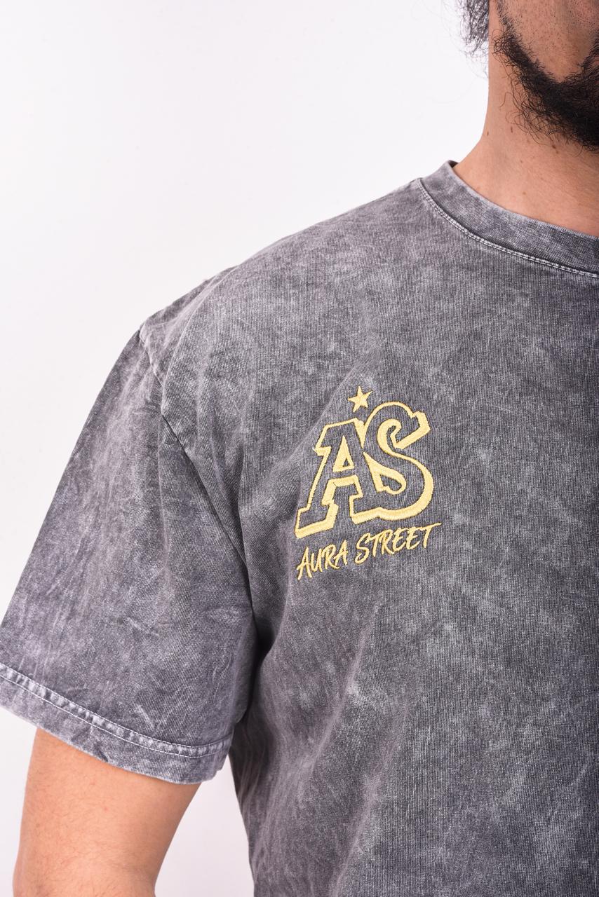 Polera Aura Street - Edición Vintage Grey Mineral - Imagen 5
